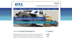 Desktop Screenshot of dampertechnology.com